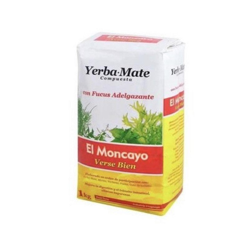 YERBA MATE EL MONCAYO VERSE BIEN 1 Kg