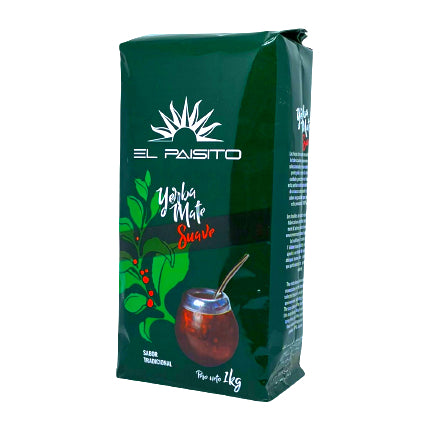 YERBA MATE EL PAISITO SUAVE 1Kg